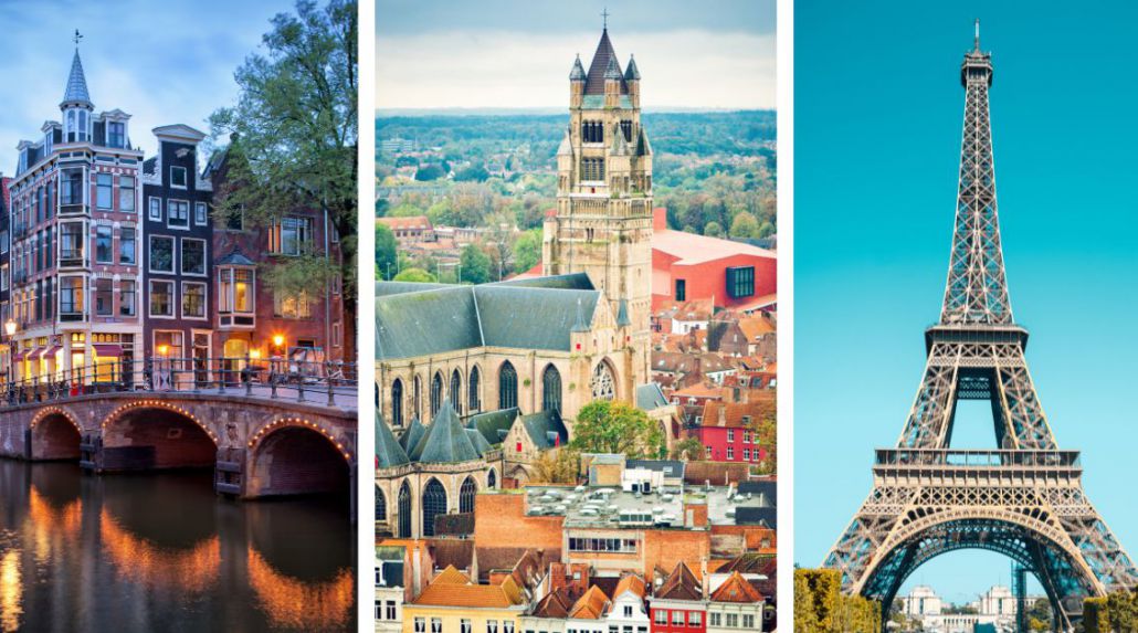Discover the Heart of Europe: From Dutch Windmills to the Eiffel Tower